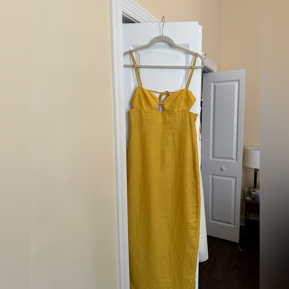 Reformation Malibu linen dress size 4 - Picture 6 of 6